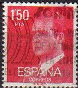 España 1976 2344 Sello º Rey D. Juan Carlos I 1,50P Timbre Espagne Spain Spagna